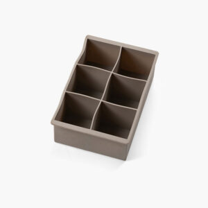 Bitz Silikone Isterningbakke til 6 Store Terninger - Black Friday!