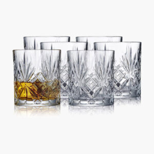 Lyngby Melodia Krystal Whisky Glas - 6 stk. i Æske