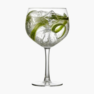 Lyngby Juvel Gin Tonic glas i gaveæske (4 stk.) - 57 cl.