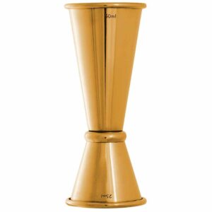 Guld jigger "Ginza" 25/50 ml til din hjemmebar