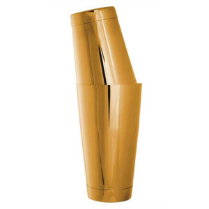 Guld Ginza Shaker Sæt - Elegant til din hjemmebar!