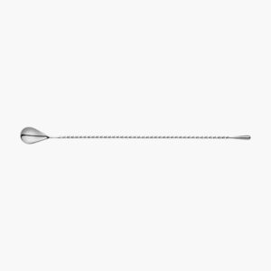 Dråbeformet barske i rustfrit stål - 40 cm til 99 DKK