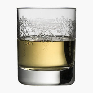 Retro 1890 Shotglas i Krystal - Elegante Vintage Glas (6 stk.)