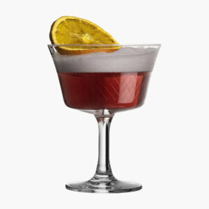 Retro Fizz 1910 Cocktailglas - 6 stk. i elegant vintage stil