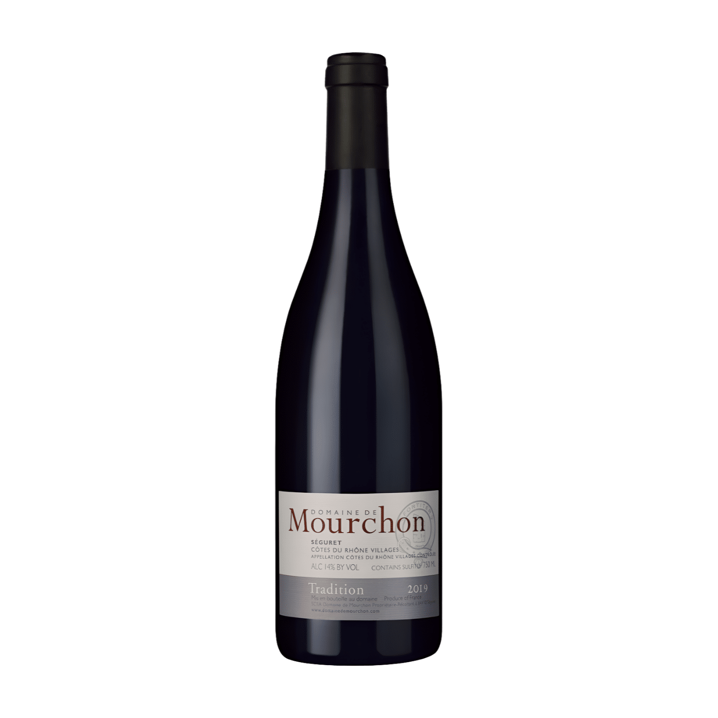 Domaine de Mourchon Séguret Tradition 2019 - Côtes du Rhône 0,75 L