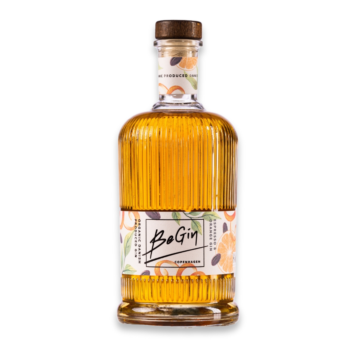 BeGin Cph Espresso-Orange Gin - Økologisk og Håndlavet 50cl