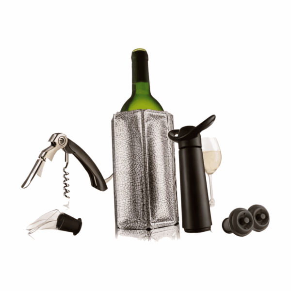 VacuVin Vin Essentials Gavesæt - Perfekt til vinelskere!